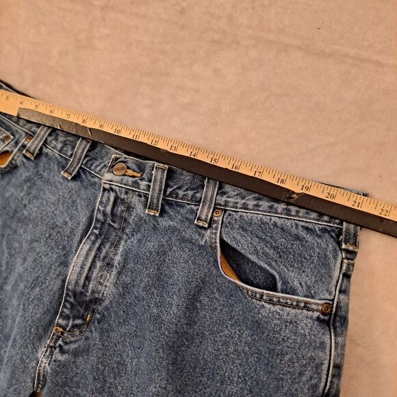 Carhartt Loose Fit Jeans Men's 44 X 30 (42 X 30) Blue Medium Wash - Picture 6 of 12